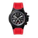 Bobroff Red Rubber Watch -   -  Bobroff.
